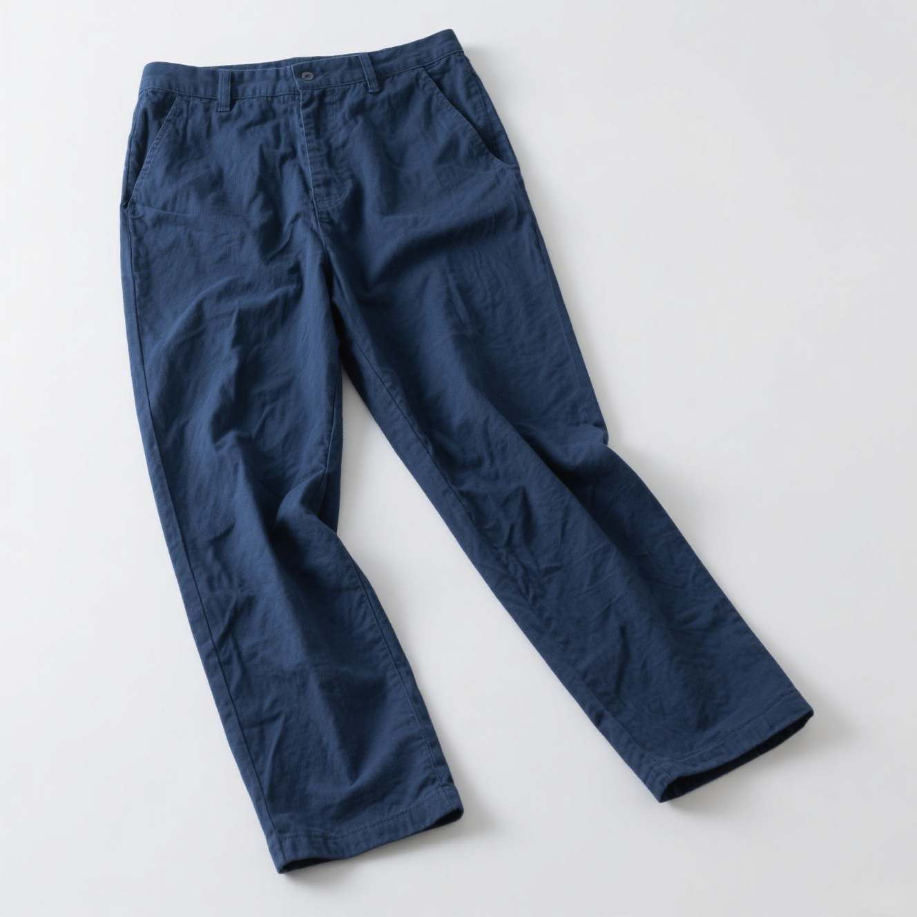 メンズカジュアル通気性ストレートパンツ