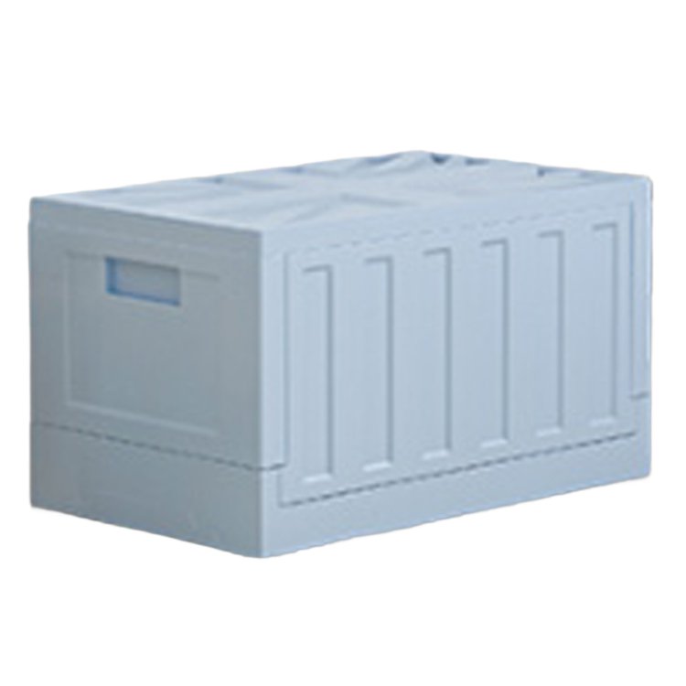 折り畳みフタ付き収納ボックス