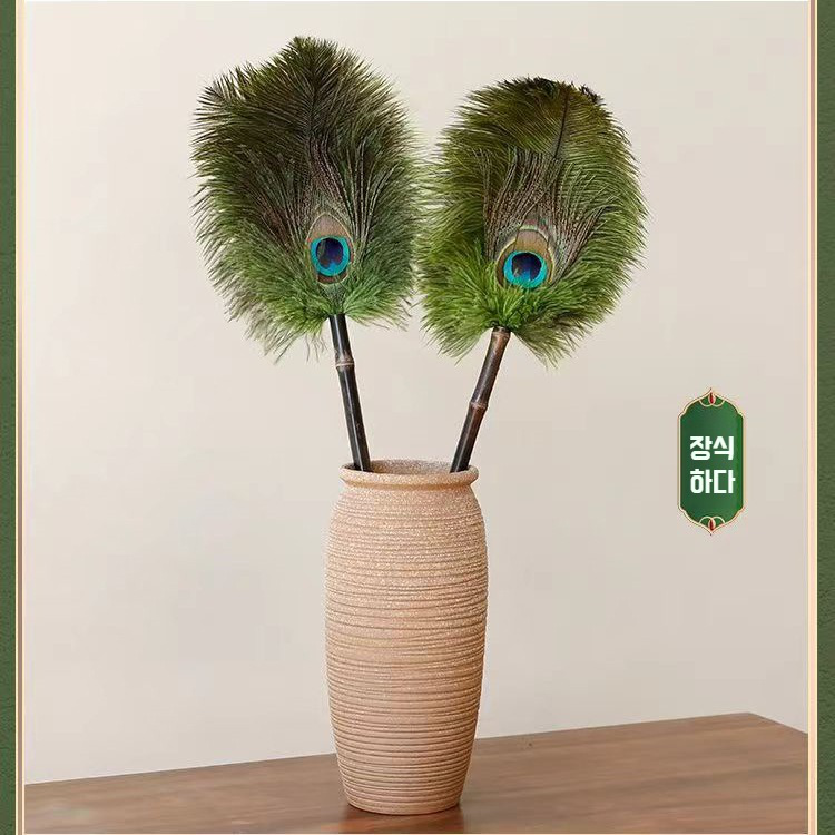 집안 먼지 제거에 탁월한 먼지떨이 사용 예시