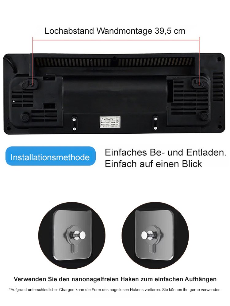 Wandmontierte Warm- und Kaltklimaanlage für den Haushalt