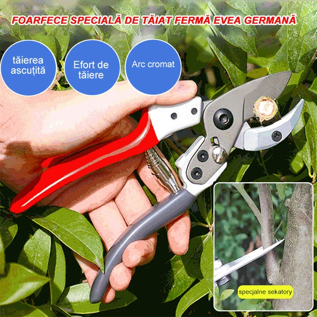 Foarfece specială de tăiat fermă EVEA germană