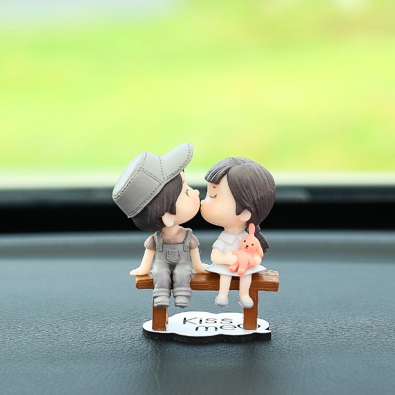Car cute doll ornament