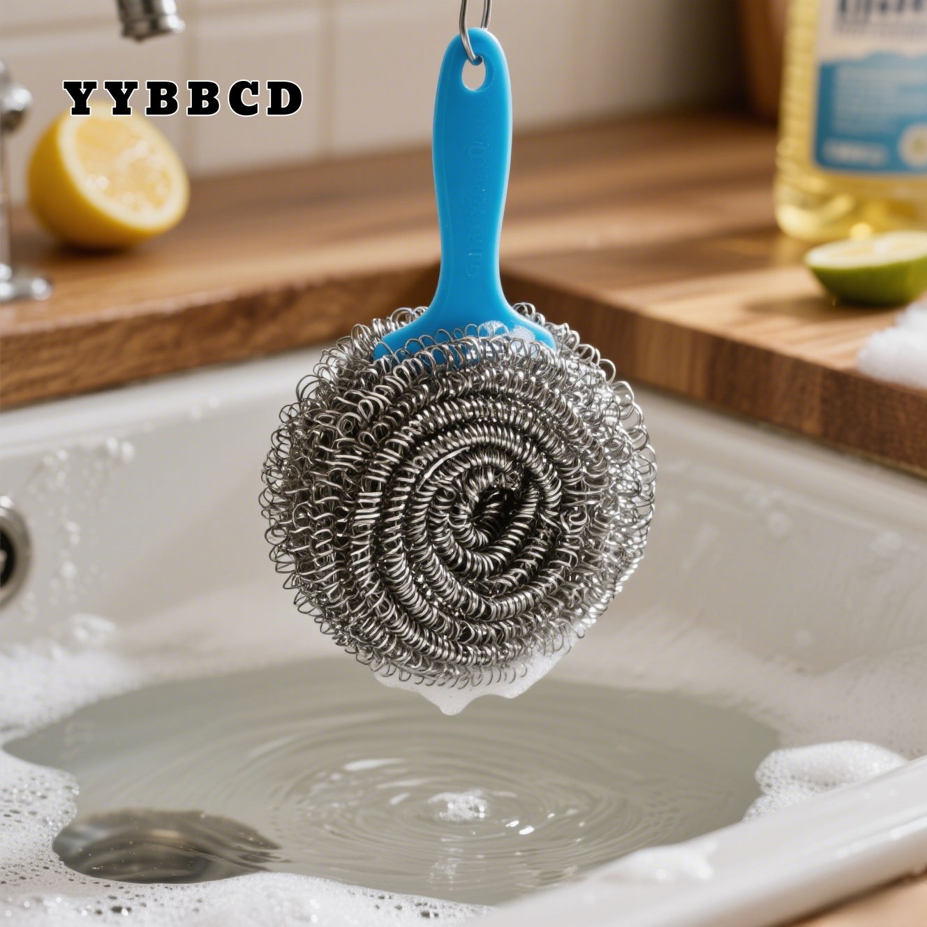 Zvětšená ocelová vlna pro domácnost