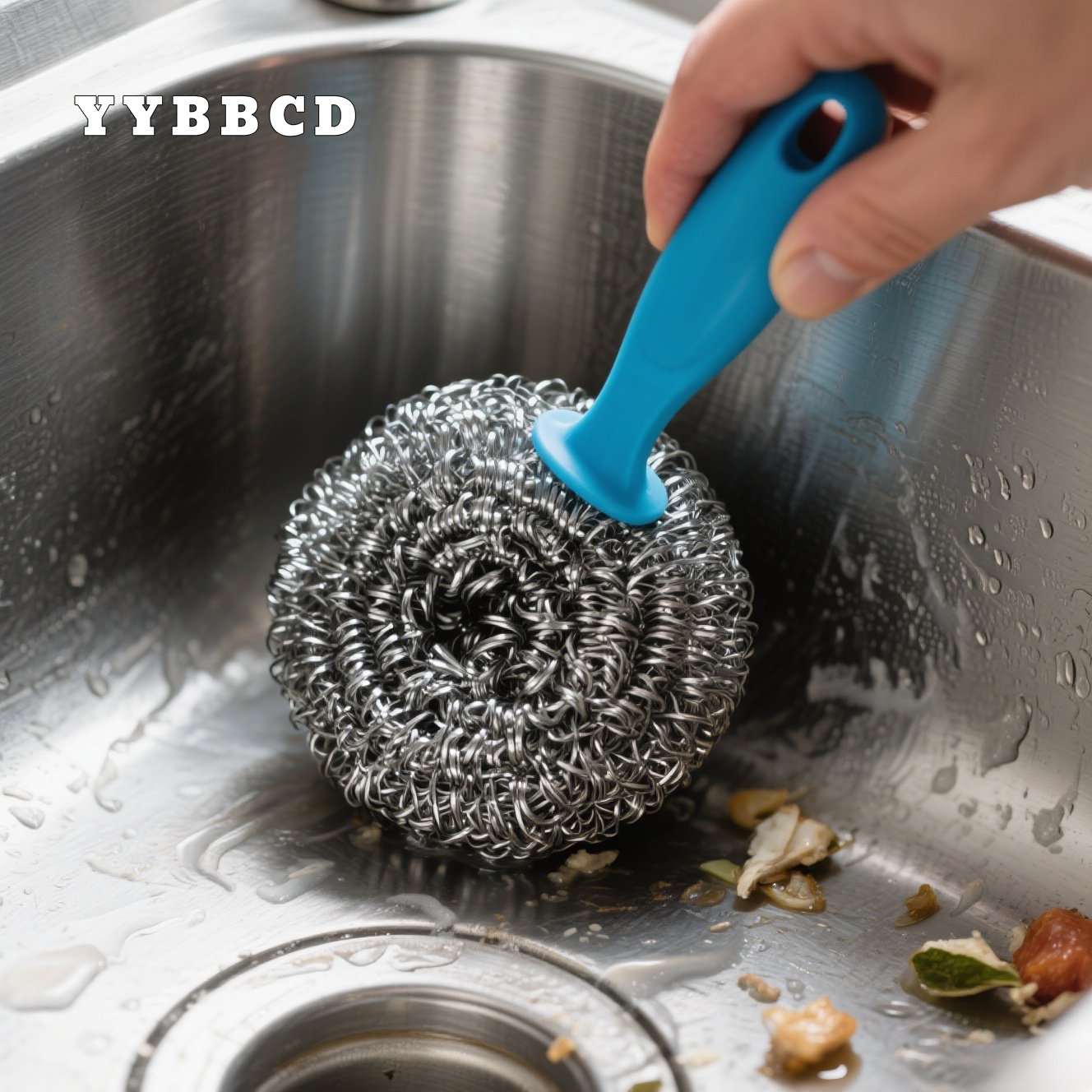 Zvětšená ocelová vlna pro domácnost