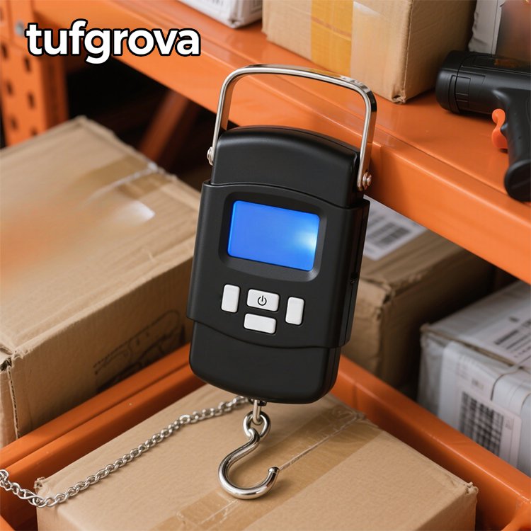 Báscula electrónica portátil de alta precisión