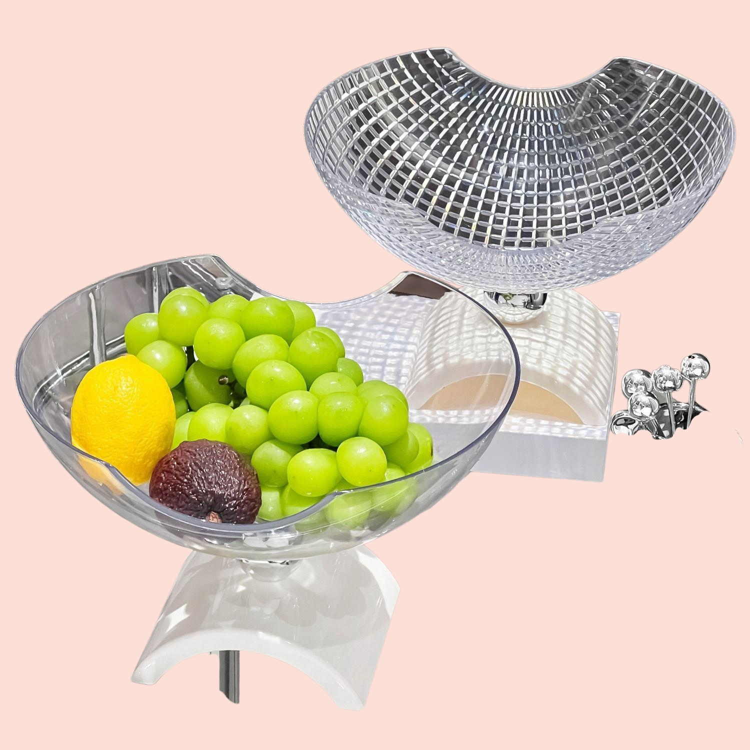 リビングルームの家庭用コーヒーテーブルドライフルーツプレートディスプレイプレートライト高級ハイエンド高価値