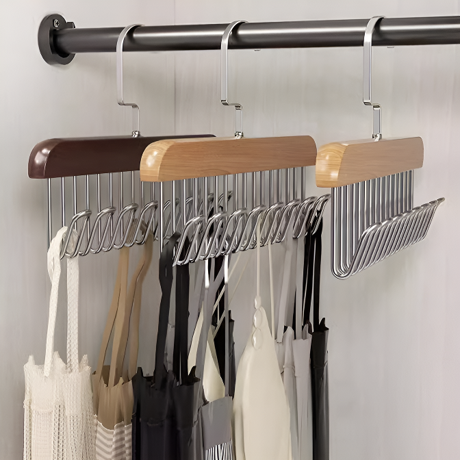 實木內衣衣架