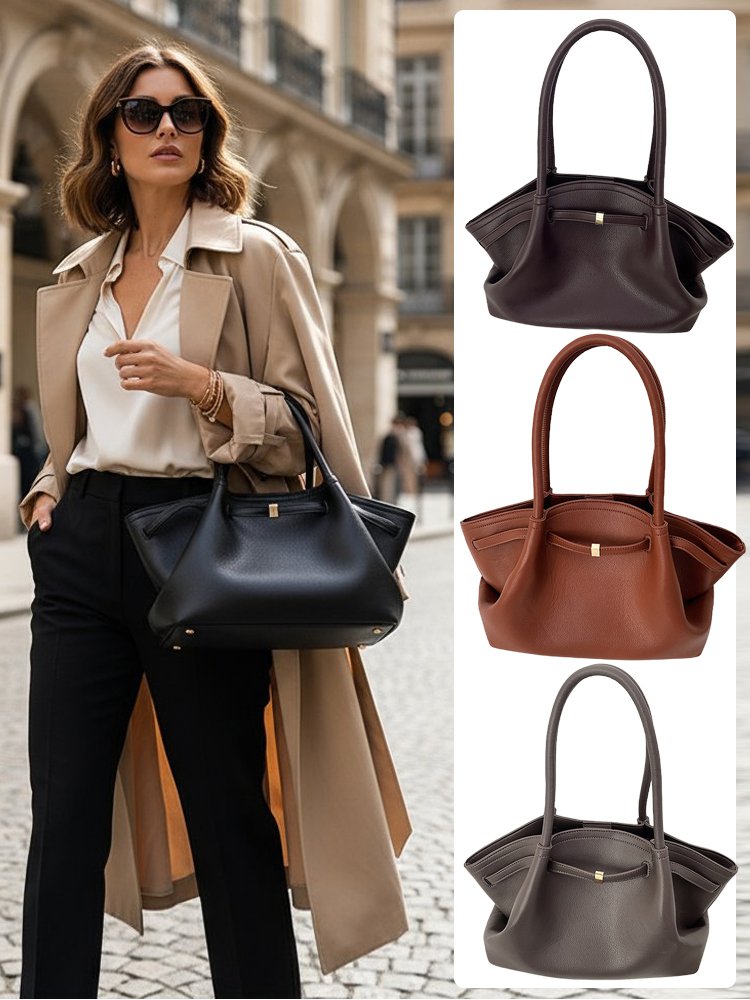 حقيبة توت عصرية ذات سعة كبيرة (مصنوعة يدوياً بواسطة خبراء)