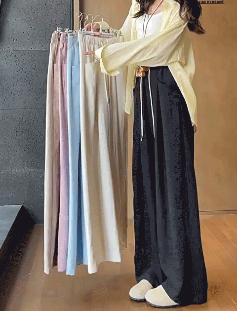 ストレートワイドパンツ