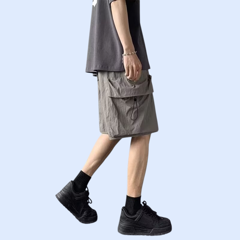 شورت رجالي عملي خفيف وجاف بسرعة