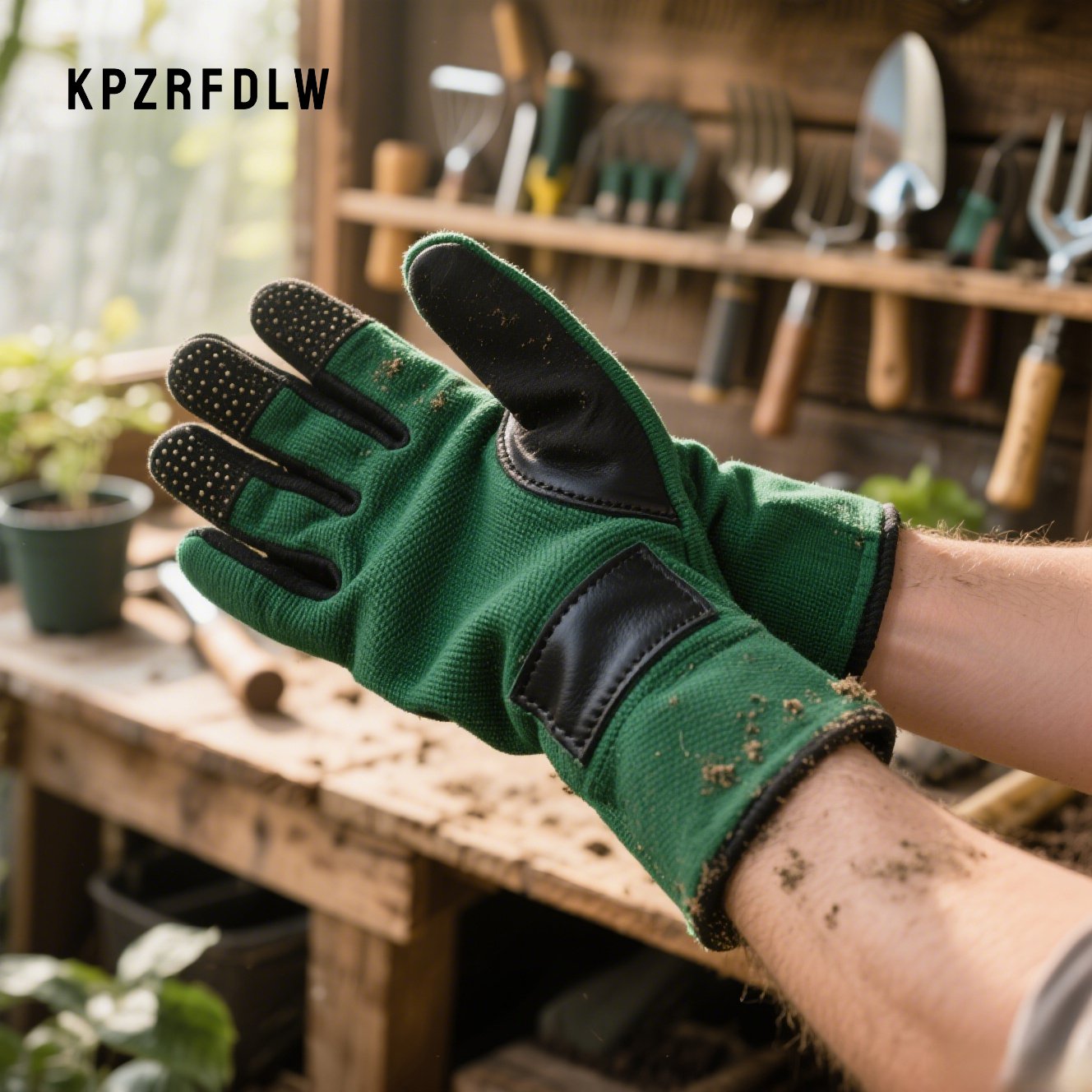 滑り止め付きのガーデニング手袋の詳細