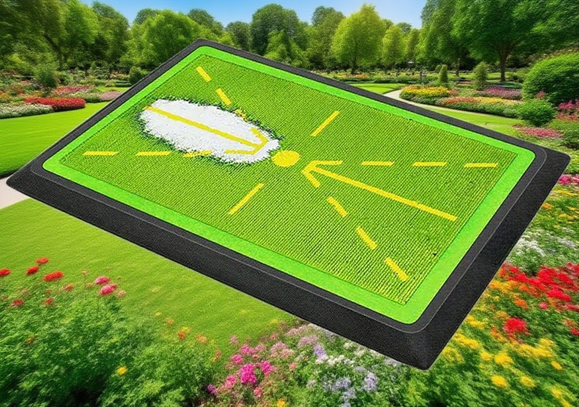 初心者向けゴルフ練習マット利用シーン