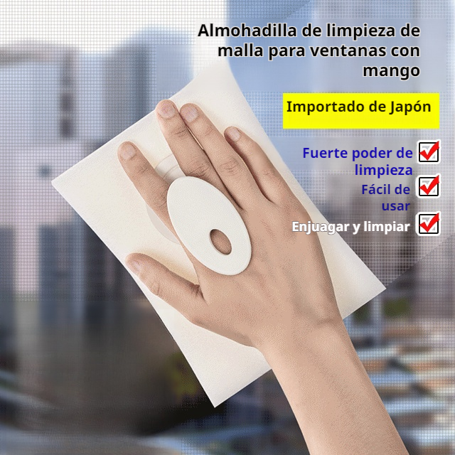  Limpiador de Manija para Mallas de Ventana