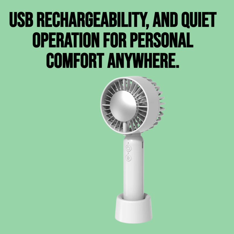 New handheld mini semiconductor cooling fan