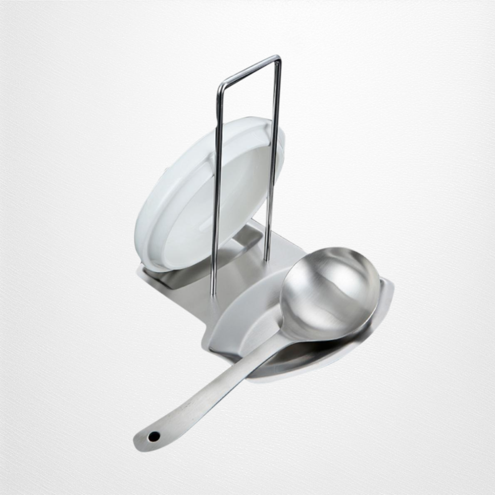 ชั้นวางฝาหม้อสแตนเลส