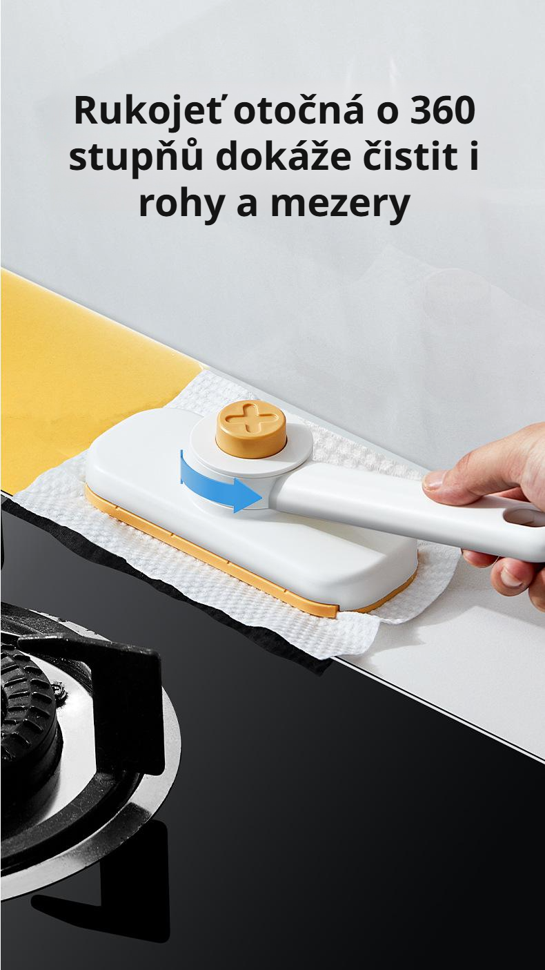 Snadné čištění podlah díky mini automatickému mopu