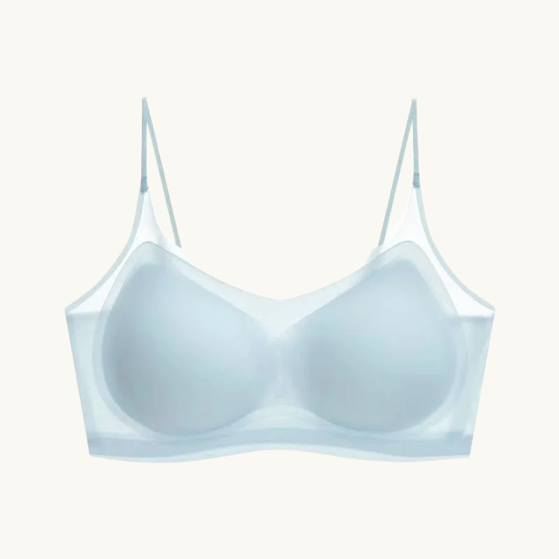 超薄痕跡なし裸感アイスシルクブラジャー