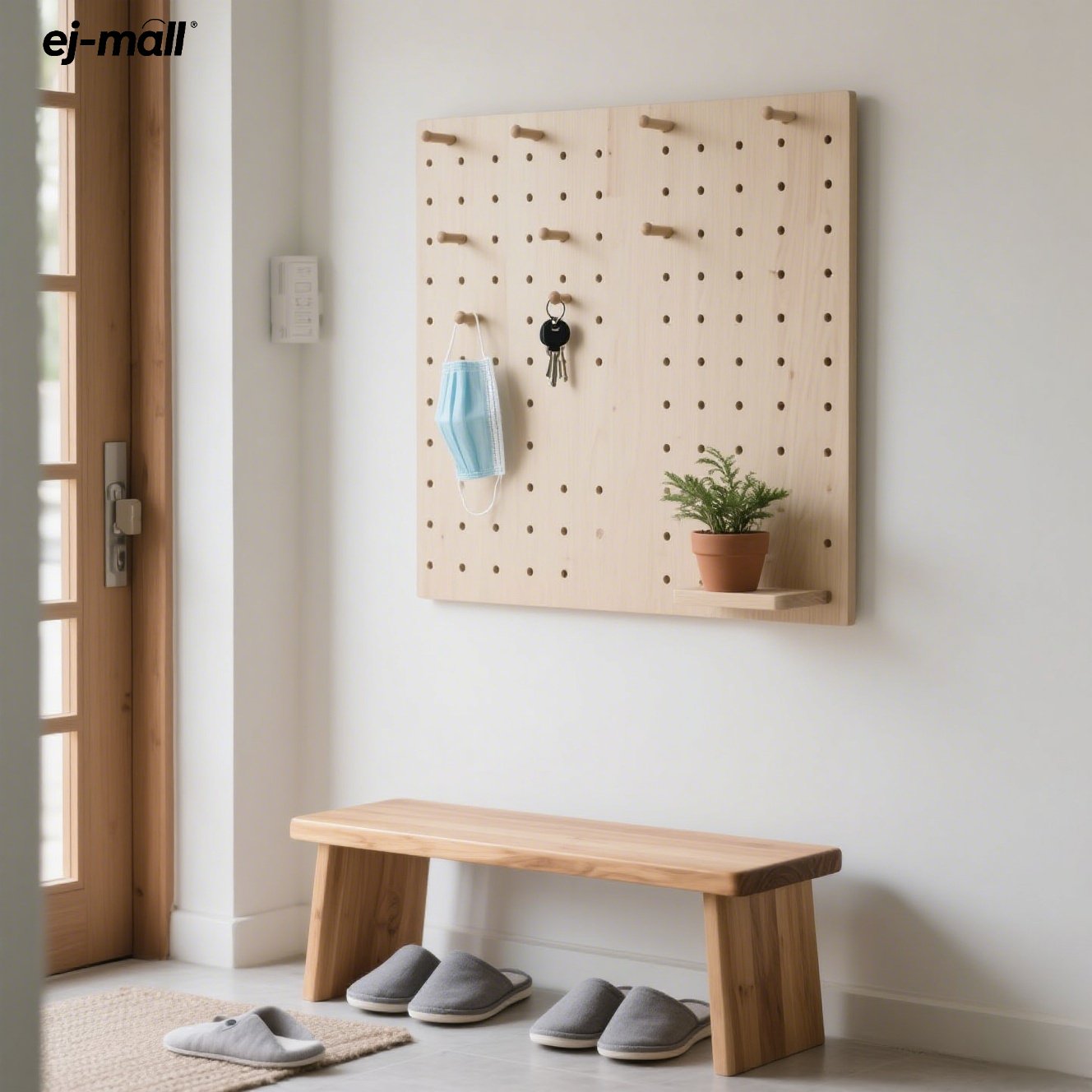 กระดานรูสำหรับตกแต่งและจัดเก็บ