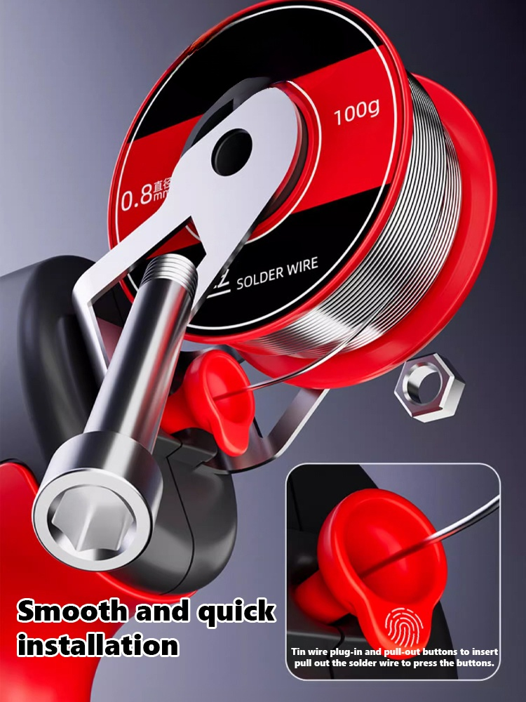 Fully automatic industrial welding gun maintenance tool