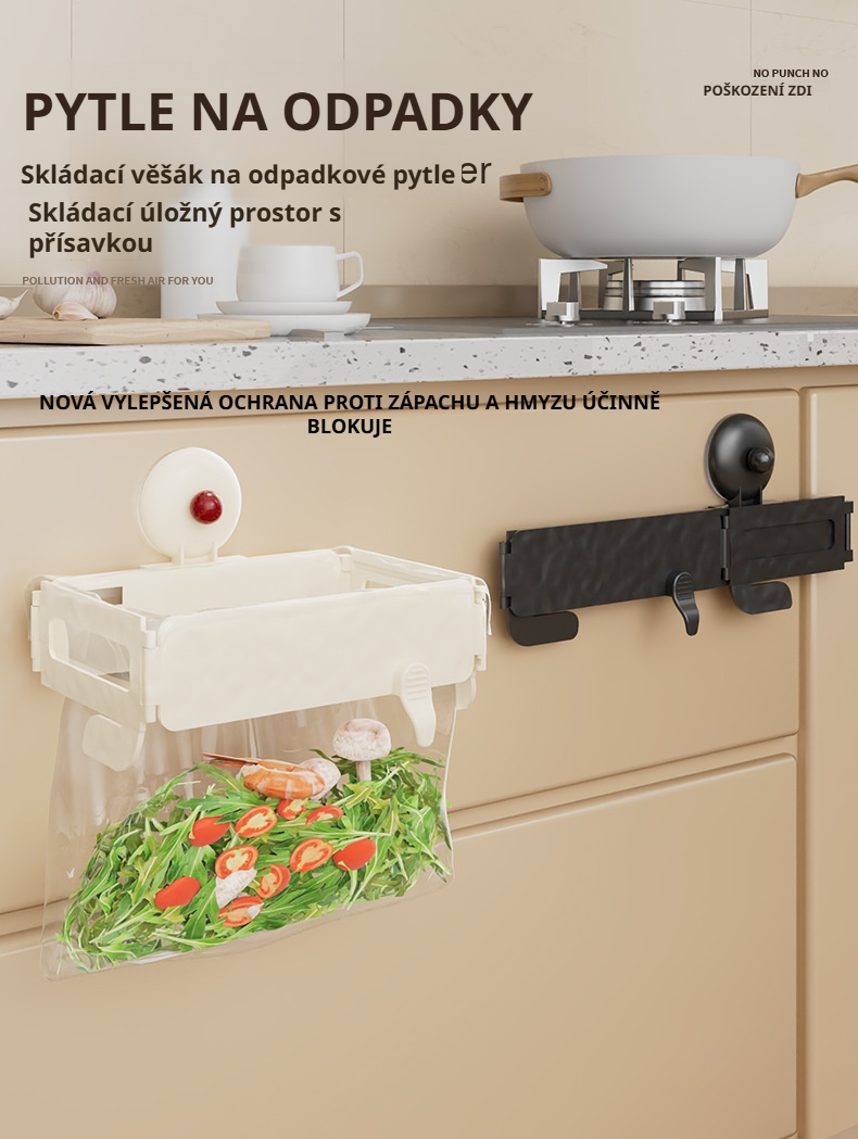 Přísavková police s jednoduchou montáží bez vrtání