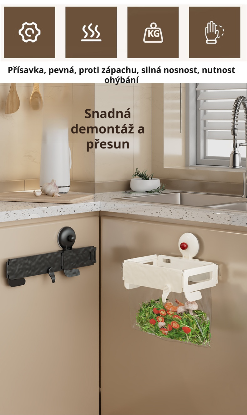 Rozebíratelná skládací organizér police do koupelny