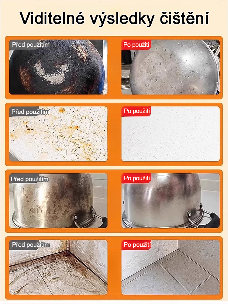 Silný čisticí krém s kokosovým olejem