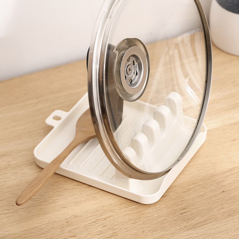 Stojan na kuchyňskou špachtli a poklice od hrnců