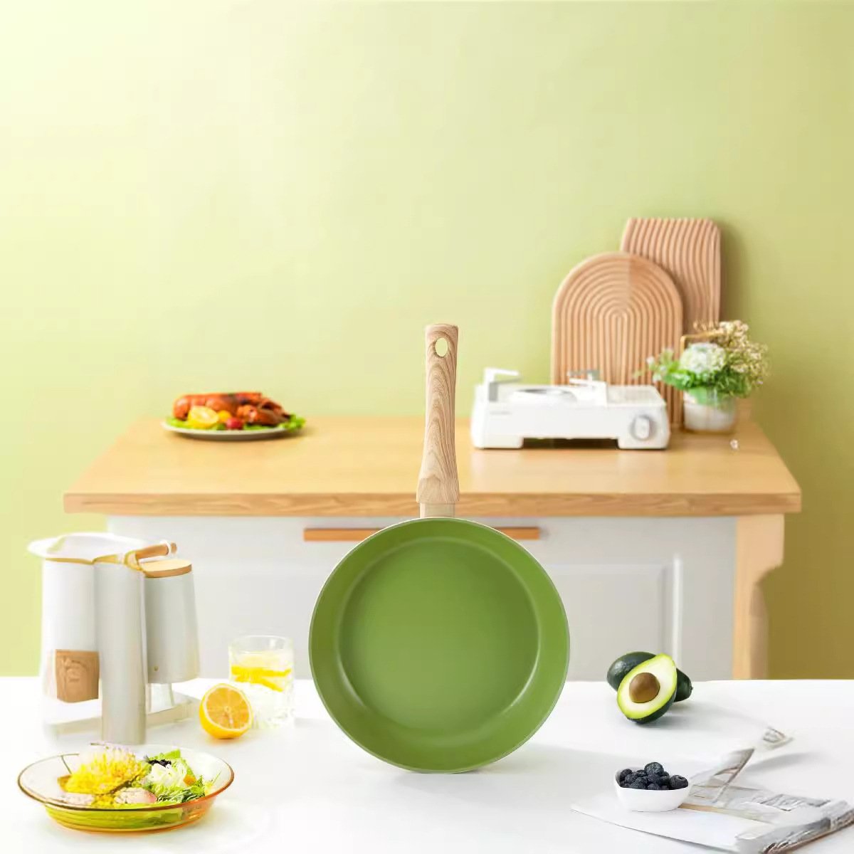 Lékařská kamenná nepřilnavá pánev na palačinky