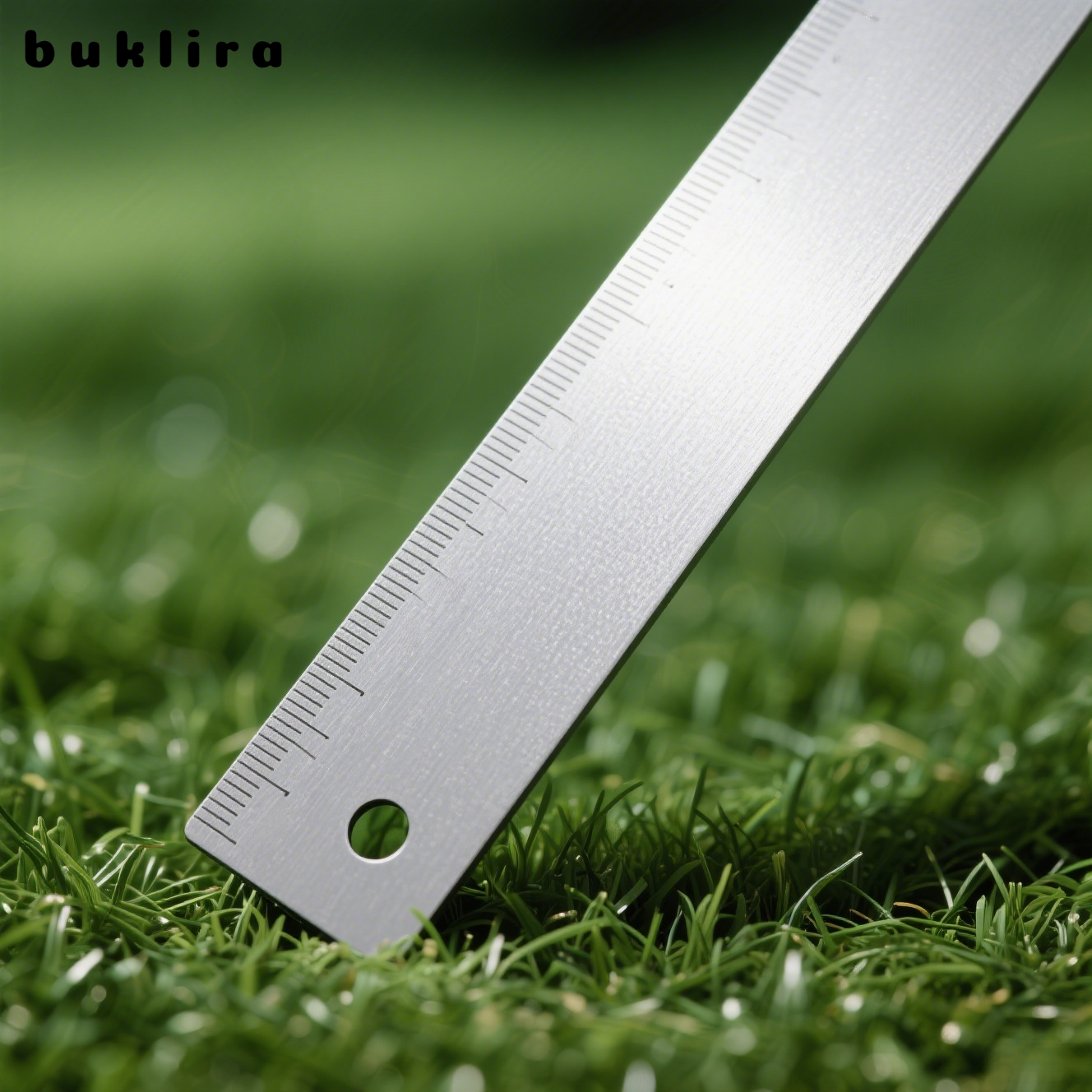 ไม้บรรทัดเหล็กทนทานไม่เป็นสนิม