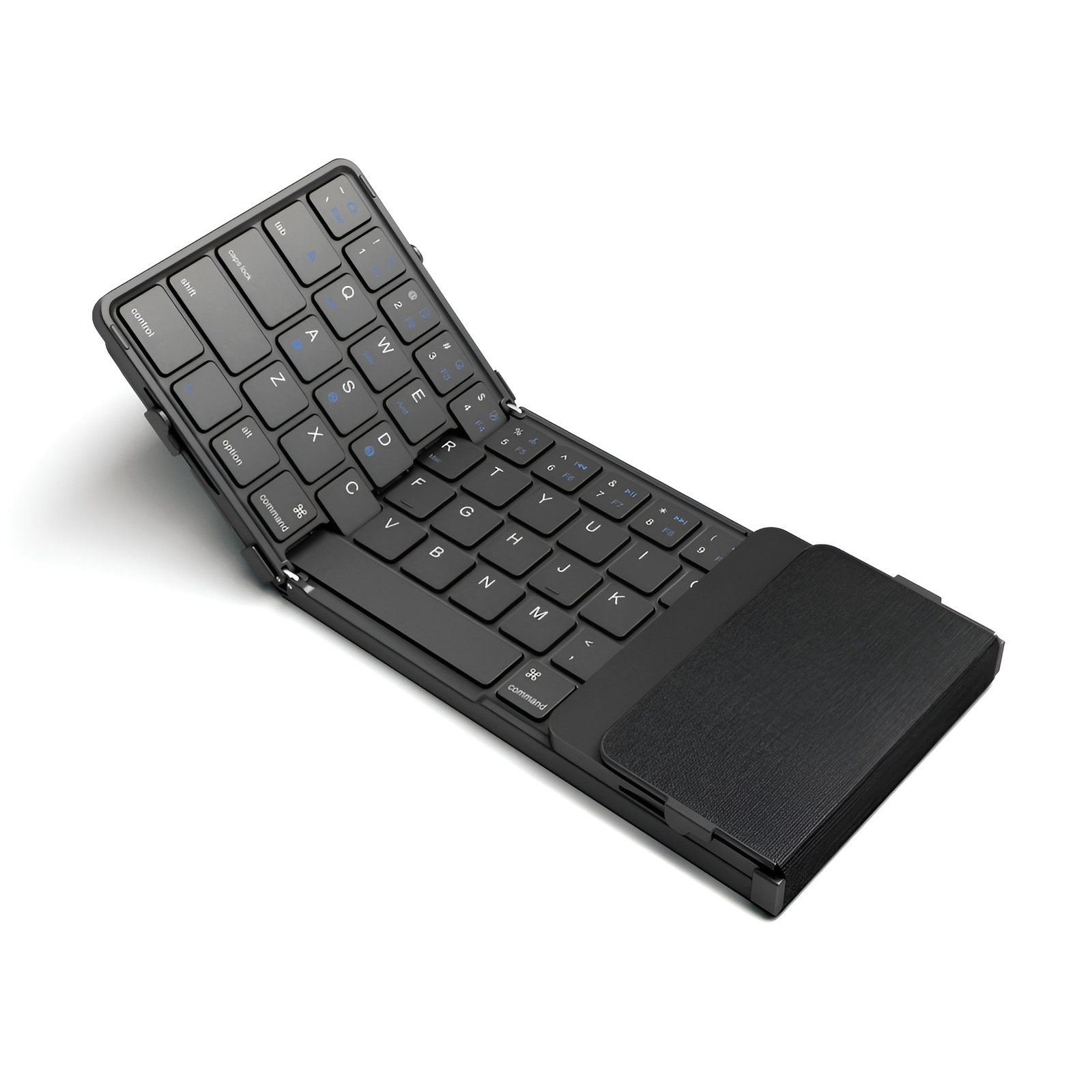 Teclado Bluetooth con diseño ergonómico y portátil