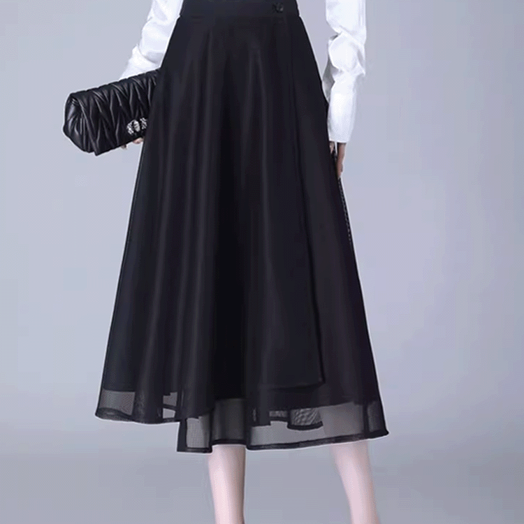 컴포트 하이웨스트 원피스 원피스 양복 우산 스커트 양복 컴포트 원피스 우산 스커트 하이웨스트 원피스