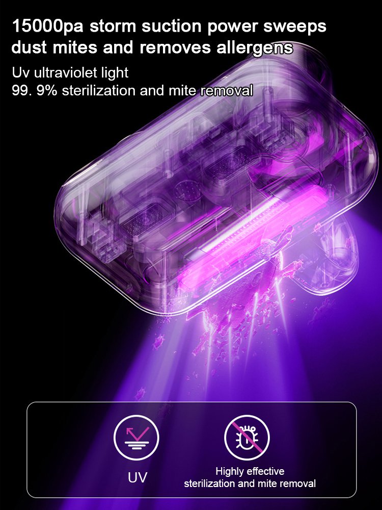 Humidity display double tap mite removal artifact