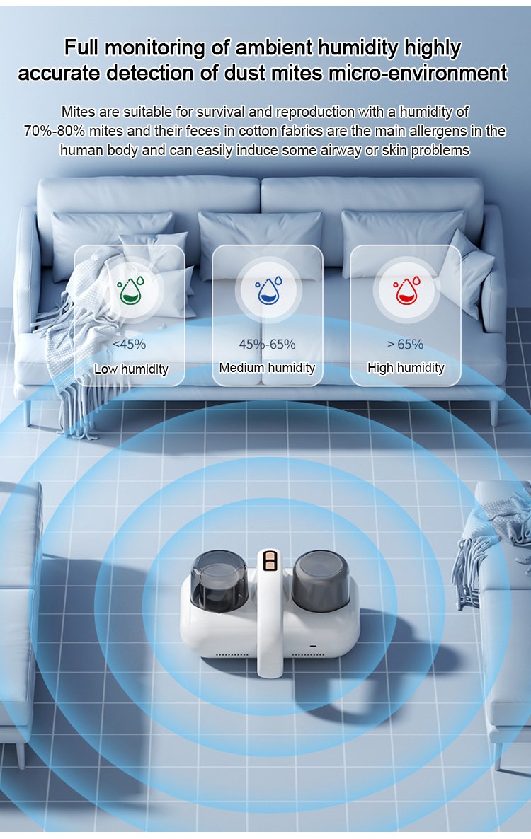 Modern design of double-pulse mite removal device