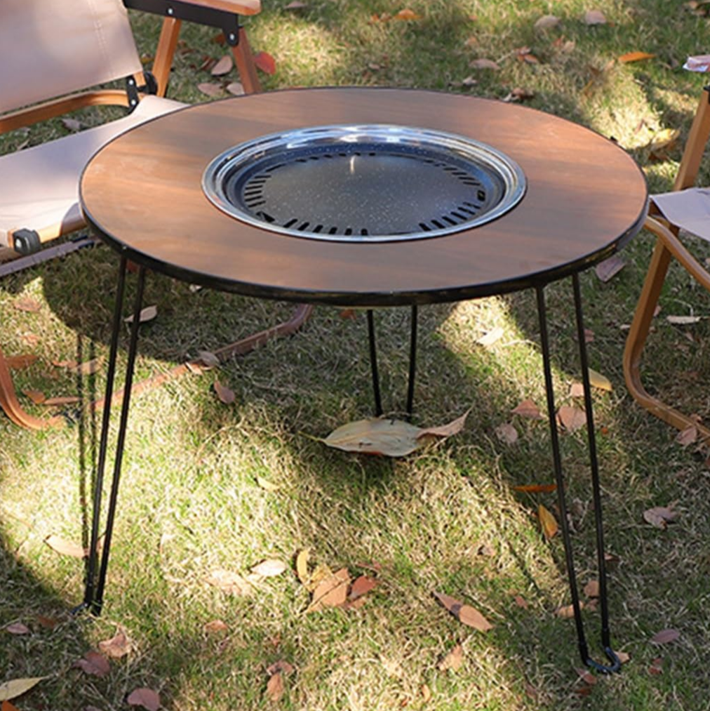 아웃도어 바비큐 숯불 그릴