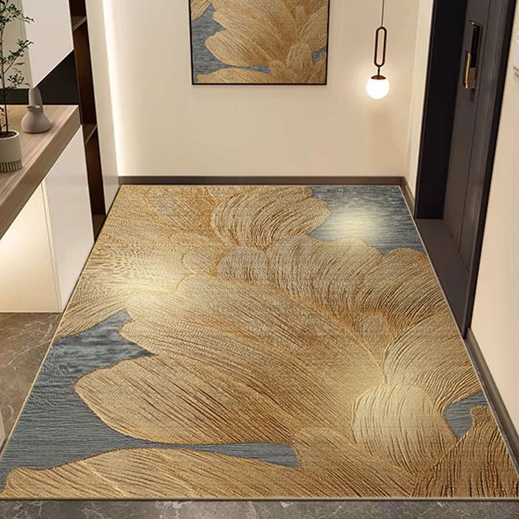 พรมเช็ดเท้าหน้าประตูผ้ากำมะหยี่คริสตัลสไตล์โบฮีเมียน รุ่นฮิตขายดี