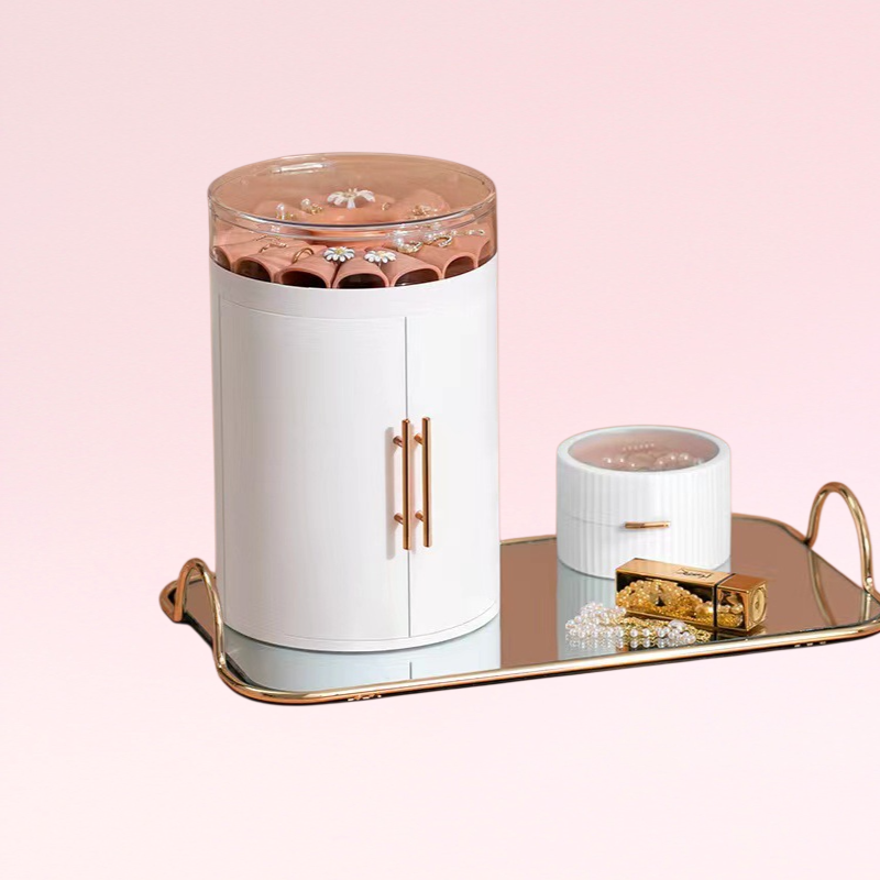 กล่องเก็บเครื่องสำอางอเนกประสงค์ความจุขนาดใหญ่กล่องใส่เครื่องประดับ 5 ชั้น