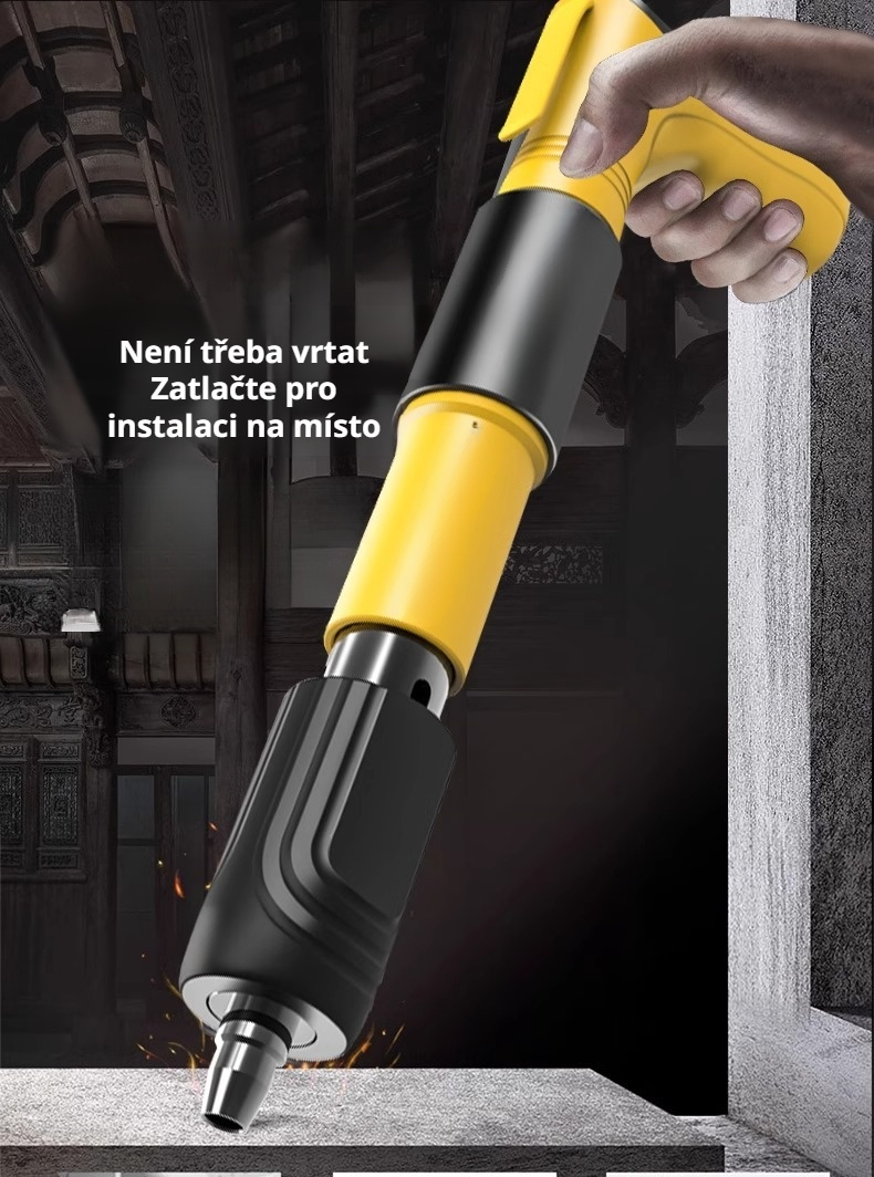 Nastavení rychlosti na hřebíkovací pistoli