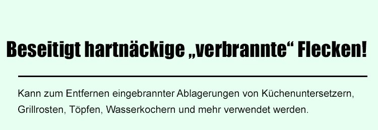 Doppelseitiges Stahldrahtgewebe zur Fleckentfernung in Nahaufnahme