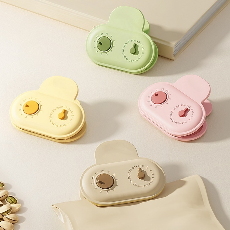 高顏值磁吸貼可愛零食密封夾神器