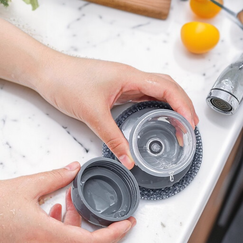 자동 액체 충전 식기 세척 브러시