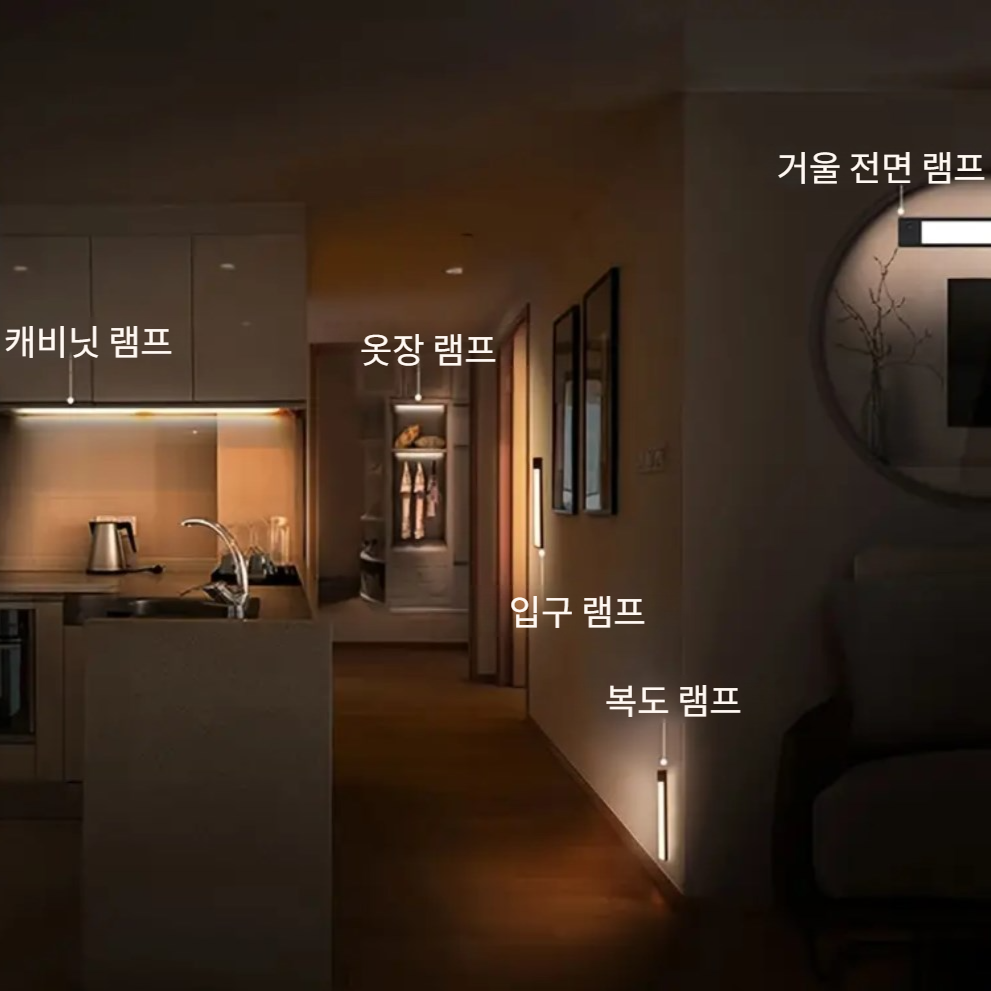 스마트 인체감응등 무드등 가정용 인체감응 스마트 울트라 라이트