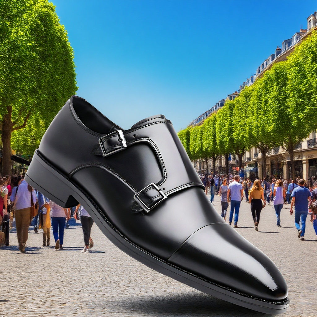 Elegantní pánské kožené boty pro formální příležitosti