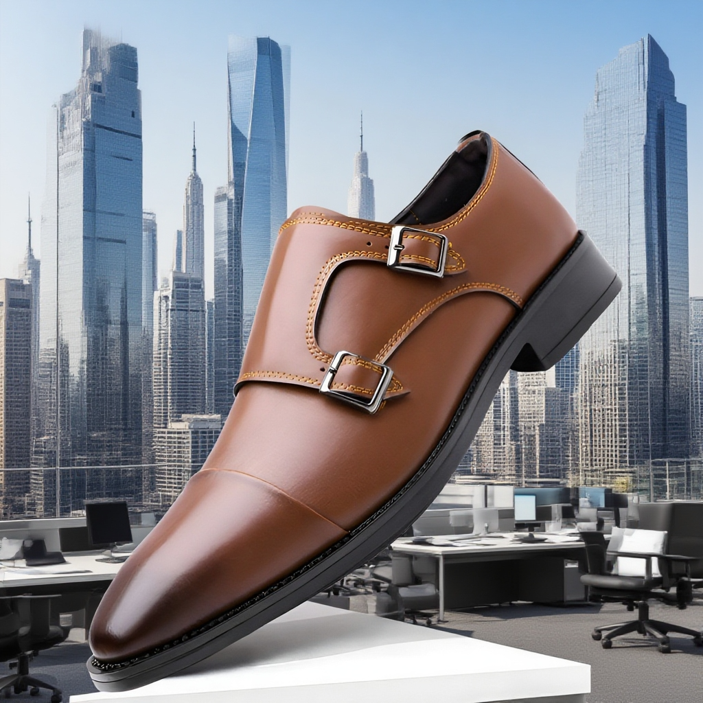 Elegantní pánské kožené boty na formální příležitosti