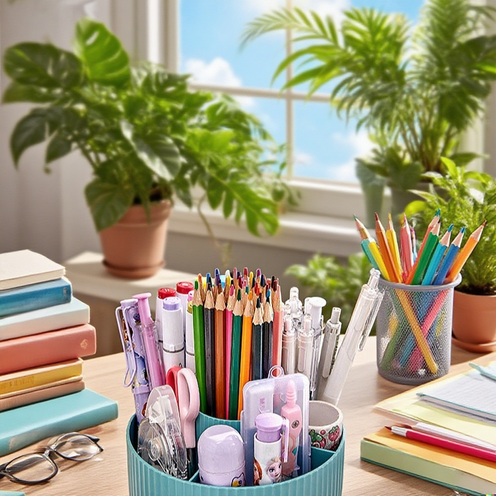 회전 테이블 브러쉬 수납통