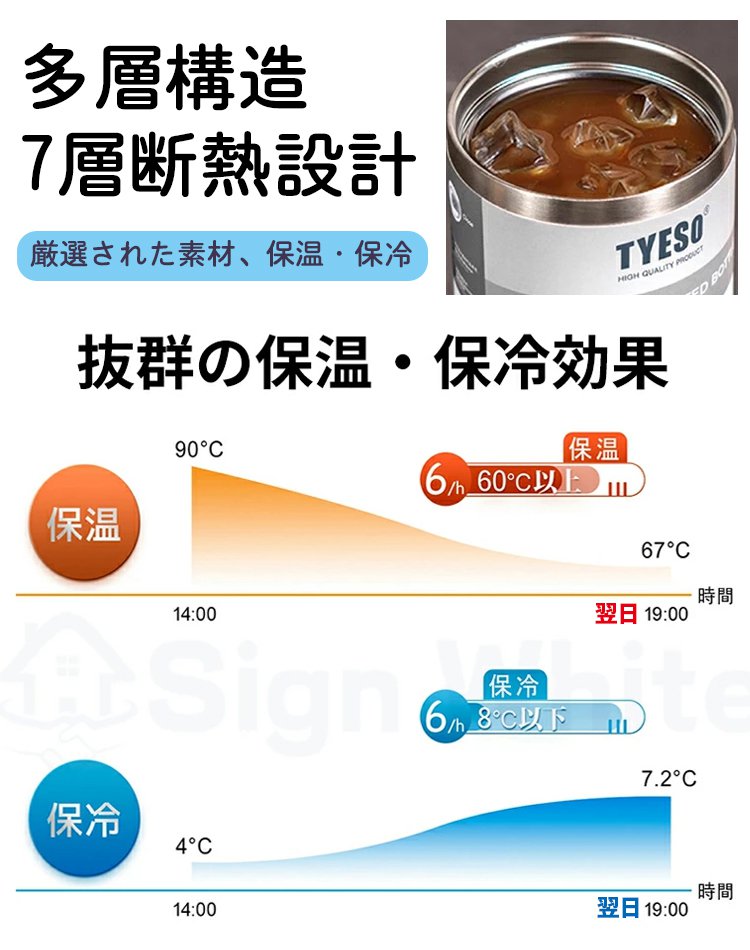 【超大容量】保温保冷タンブラー