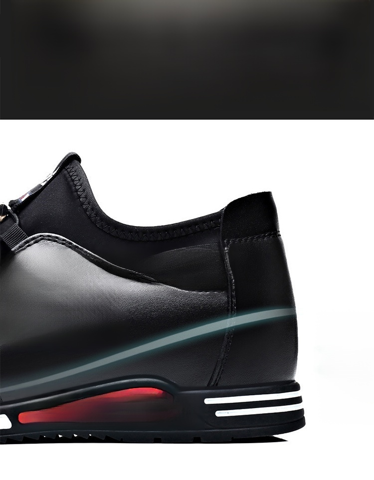 Pánské volnočasové boty s vnitřním zvýšením pohodlí