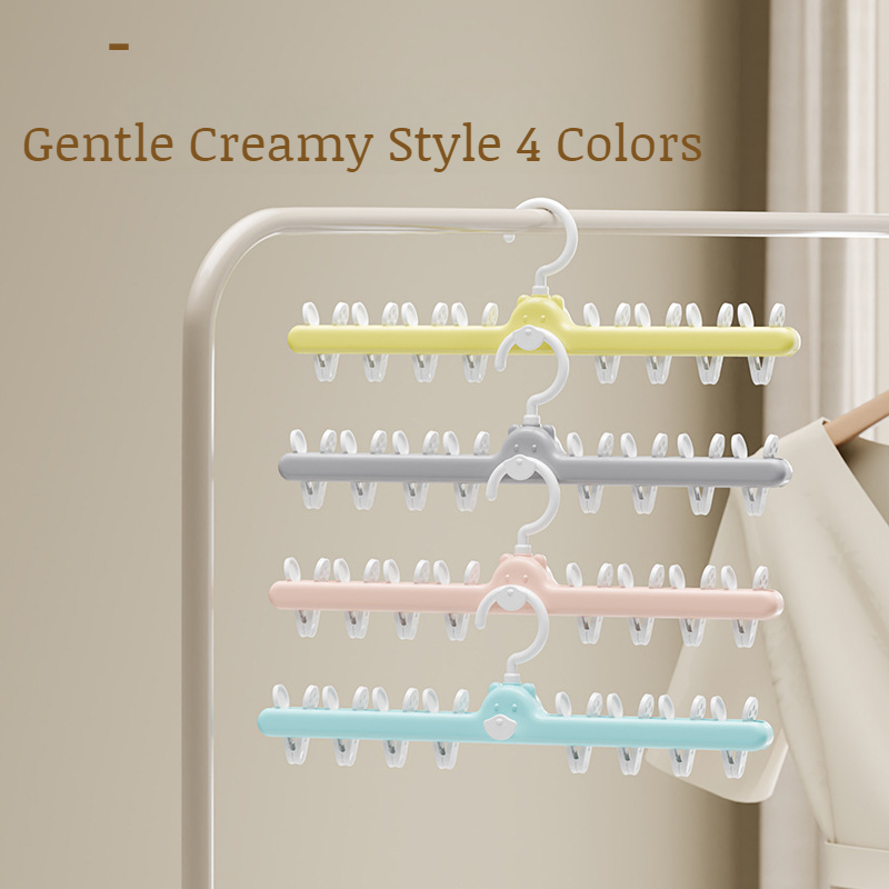 Household multifunctional drying sock clamps