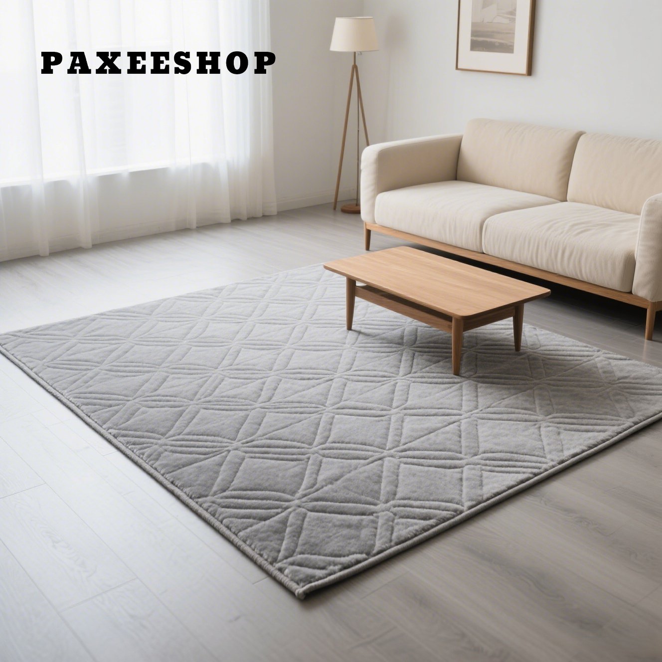 침대 아래 카펫 매트 인테리어 연출