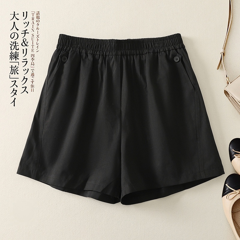 レディースピュアカラーワイドパンツ