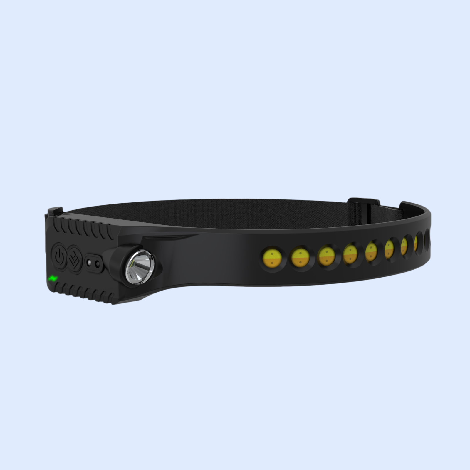 아웃도어 라이딩 헤드램프 Usb 충전 스윙 감지 나이트 러닝 라이트 헤드램프 Usb 충전 나이트 러닝 라이트